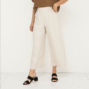 Elizabeth Suzann Florence Pants Flax Linen Small